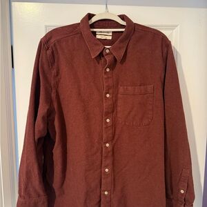 Madewell Men's Flannel Button Down Shirt